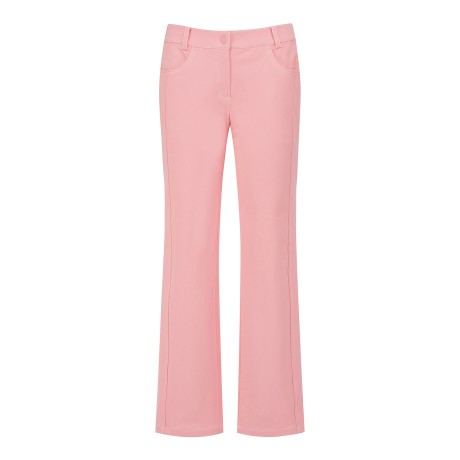 여성 약기모 스트레치 코튼 팬츠