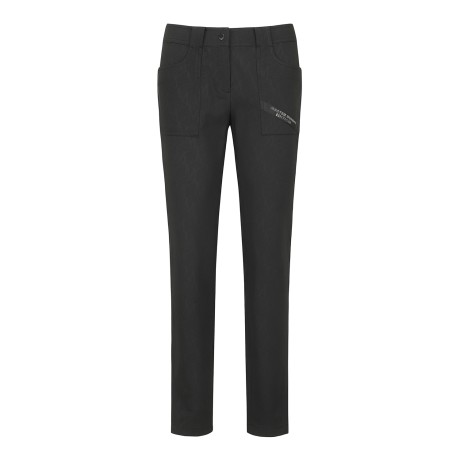 여성 큐브 심볼 트윌 슬림 팬츠