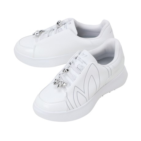 여성 메탈 슈참 논스파이크 골프화