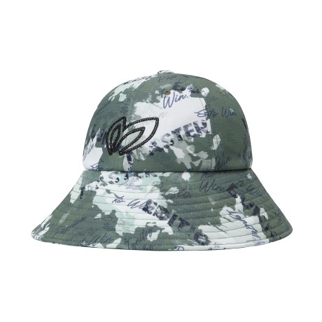 여성 핫픽스 심볼 멀티 프린팅 버킷햇