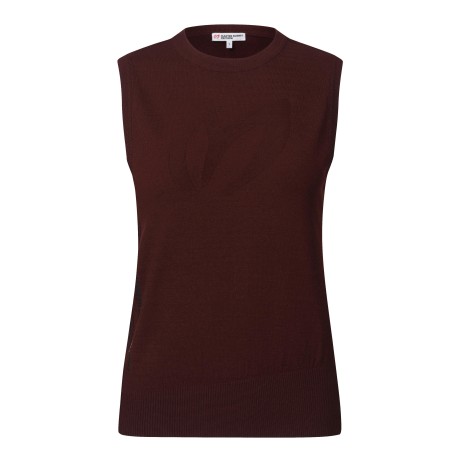 여성 바니 심볼 니트 베스트