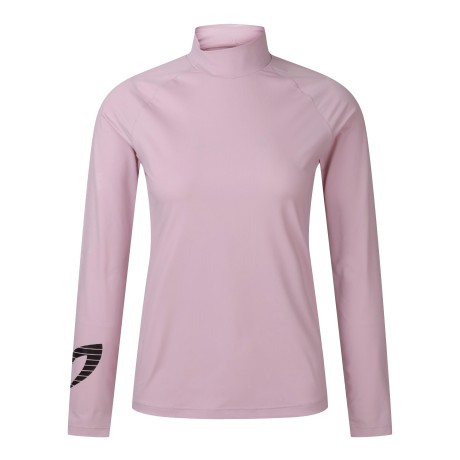 여성 로고 커프스 래글런 긴팔 티셔츠