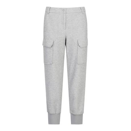 여성 심볼 카고 포켓 조거 팬츠