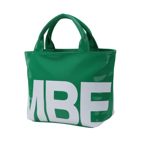 공용 빅 로고 글로시 카트백