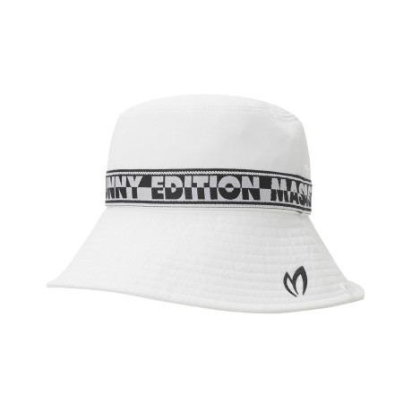 공용 배색 레터링 버킷햇