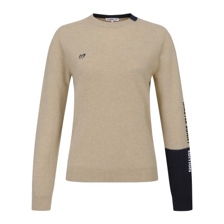 공용 컬러믹스 로고 니트