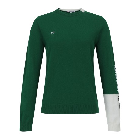 공용 컬러믹스 로고 니트