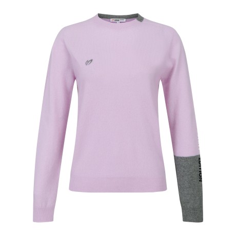 공용 컬러믹스 로고 니트