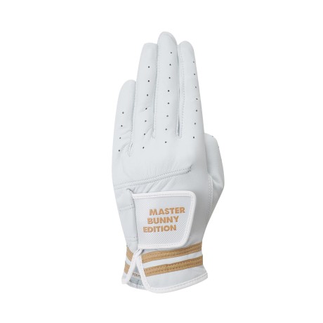 공용 배색 로고 벨크로 한손 양피 장갑