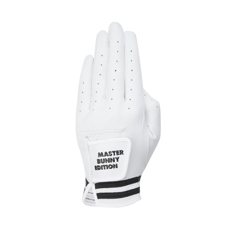 공용 라인 포인트 로고 양피 한손 장갑