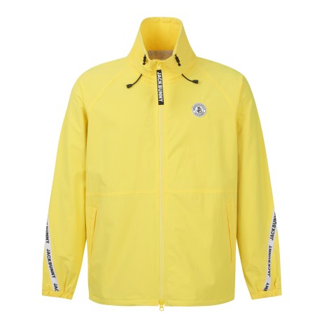 남성 배색 로고 테잎 집업 점퍼