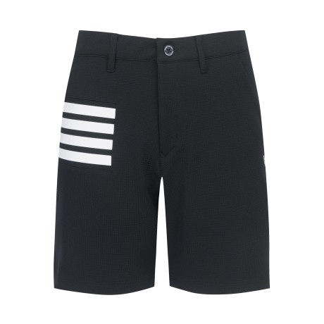 남성 마이크로 사이드 컬러 블록 하프 팬츠