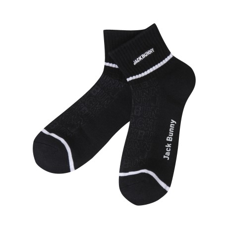 [냉감]남성 잭바니 로고 중목 양말