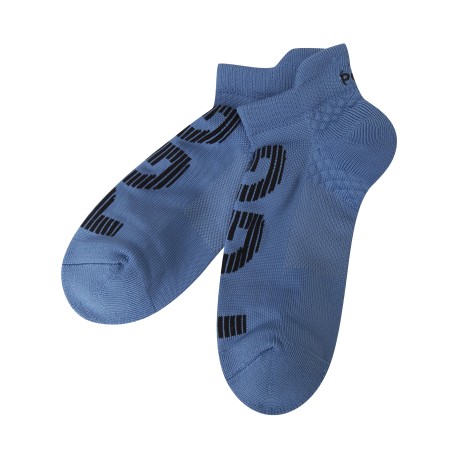 남성 믹스 패턴 로고 단목 양말