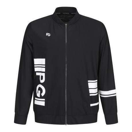 남성 빅 컬러 로고 집업 점퍼