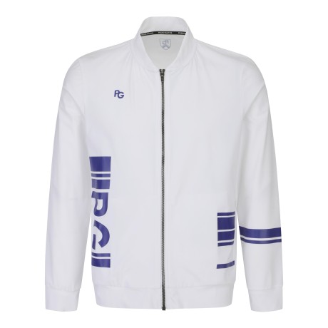 남성 빅 컬러 로고 집업 점퍼