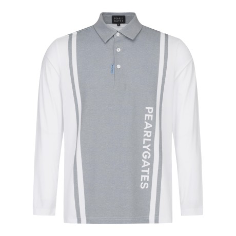 [냉감]남성 사이드 컬러블록 칼라 티셔츠