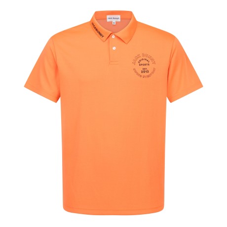 남성 잭바니 루즈핏 카라 반팔 티셔츠