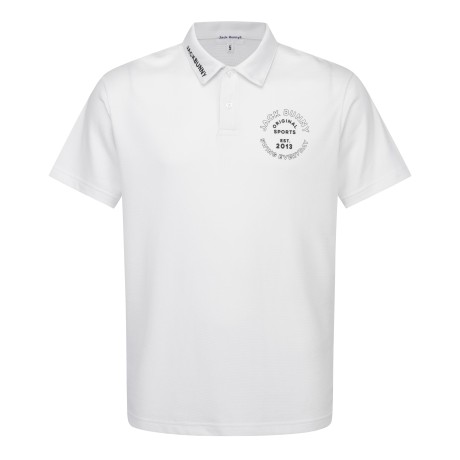 남성 잭바니 루즈핏 카라 반팔 티셔츠