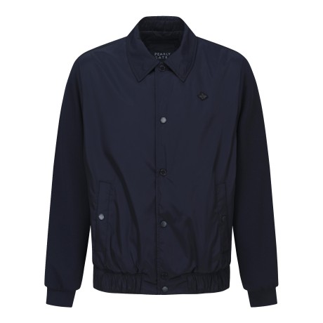 [가격인하] 남성 우븐 블록 블루종 윈드브레이커