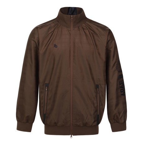 남성 포인트 체크 방수 윈드브레이커 점퍼