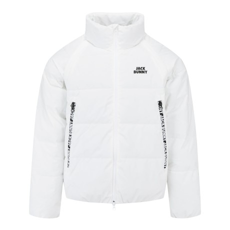 남성 잭바니 로고 지퍼 리사이클 패딩 점퍼