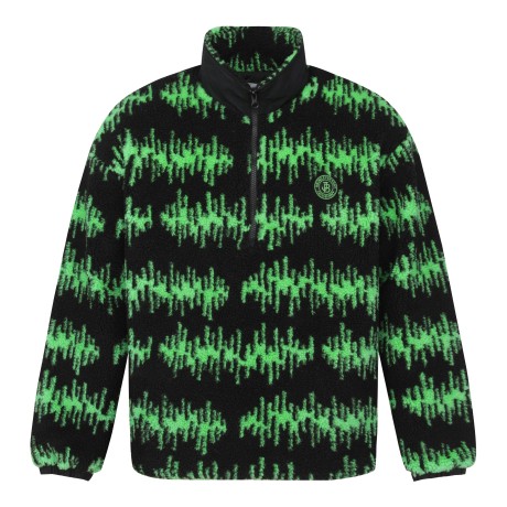 남성 잭바니 투톤 자카드 덤블링 집업 점퍼