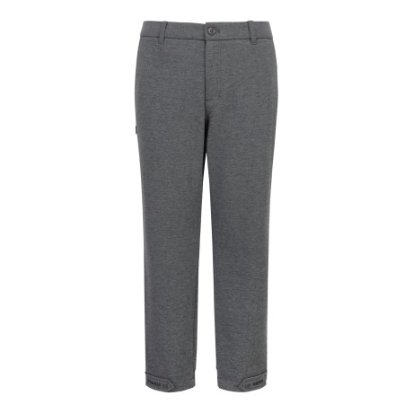 [가격 인하] 남성 헴라인 페이크 버클 기모 조거 팬츠