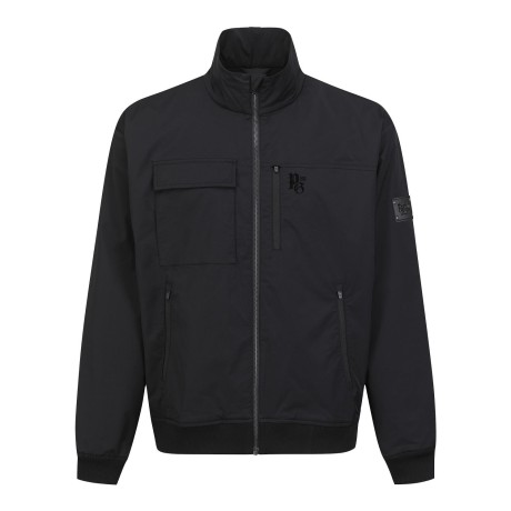 남성 미니멀 멀티 포켓 방풍 점퍼