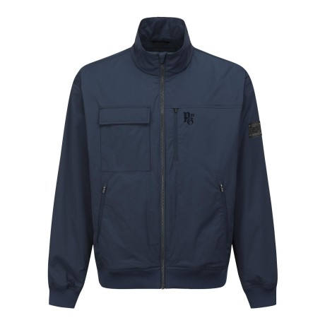 남성 미니멀 멀티 포켓 방풍 점퍼