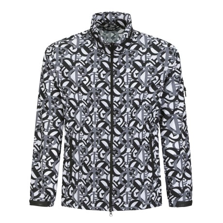 남성 모노그램 히든 후드 점퍼