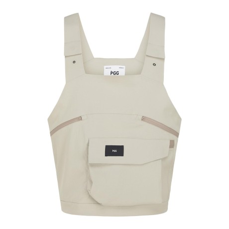 남성 PGG 패치 포켓 오버핏 베스트