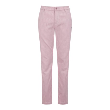 남성 잔 플라워 자카드 스트레이트 팬츠