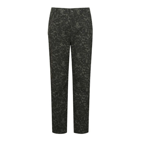 남성 힙 로고 패치 체인 탈착 팬츠