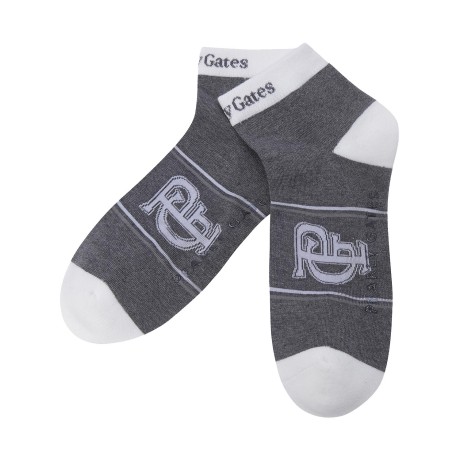 남성 컬러 블록 단목 양말