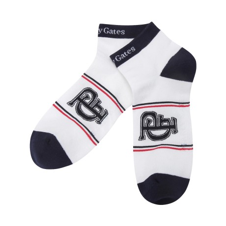 남성 컬러 블록 단목 양말