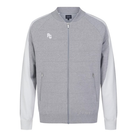 남성 컬러 블록 방풍 집업 가디건