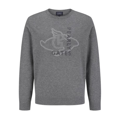 남성 바니 로고 긴팔 니트