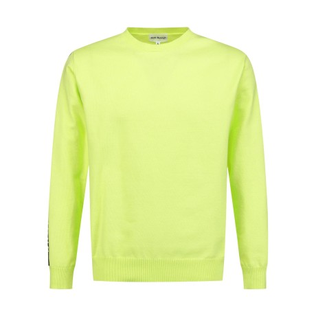 남성 잭바니 로고 슬리브 니트