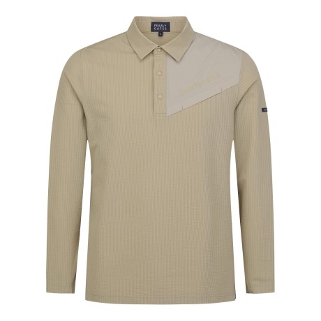 남성 스트라이프 시어서커 칼라 티셔츠