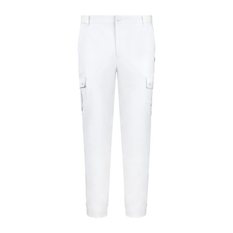 남성 냉감 로고 밴딩 카고 조거 팬츠