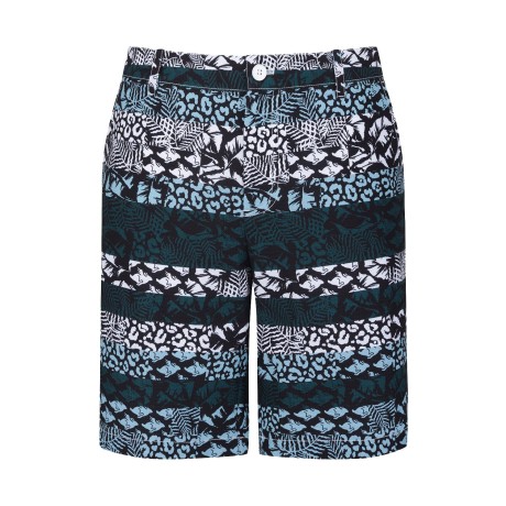 남성 바니 포레스트 컬러 블록 하프 팬츠