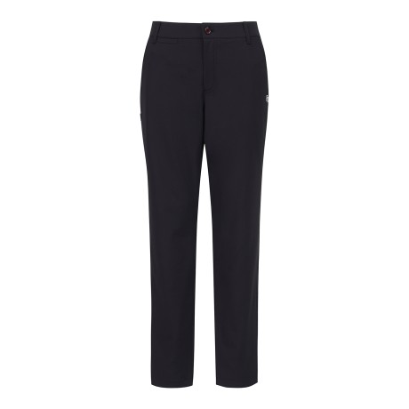 남성 백 밴딩 로고 자수 스트레치 팬츠