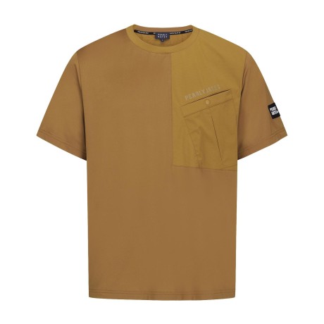 남성 사선 포켓 스트레치 반팔 티셔츠