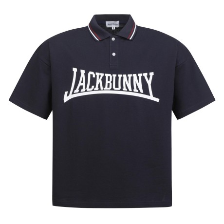 [냉감]남성 잭바니 로고 피케 칼라 반팔 티셔츠