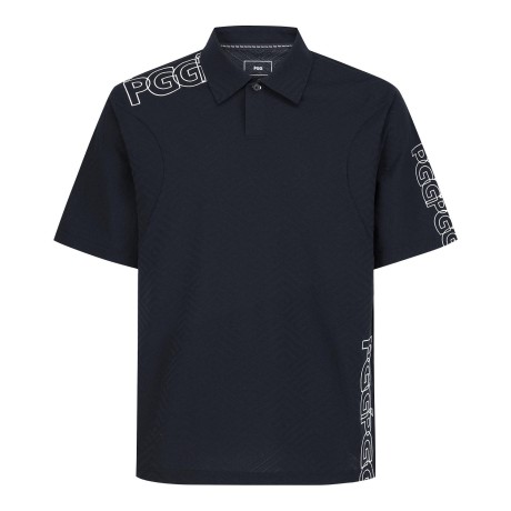 남성 PGG 아가일 패턴 칼라 반팔 티셔츠