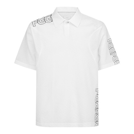 남성 PGG 아가일 패턴 칼라 반팔 티셔츠