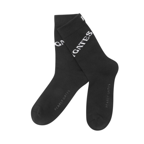 남성 레터링 포인트 중목 양말