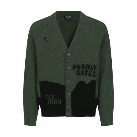 [가격 인하] 남성 브이넥 컬러 믹스 니트 가디건