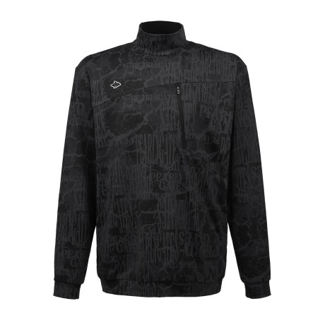 [가격 인하] 남성 패턴 루즈핏 하이넥 티셔츠